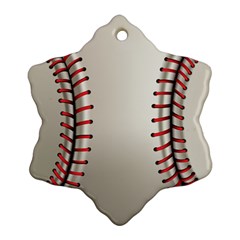 Baseball Ornament (snowflake) by BangZart