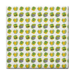 St Patrick S Day Background Symbols Face Towel by BangZart