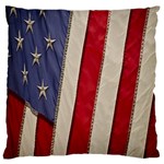 Usa Flag Large Cushion Case (One Side) Front