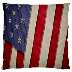 Usa Flag Standard Flano Cushion Case (two Sides) by BangZart