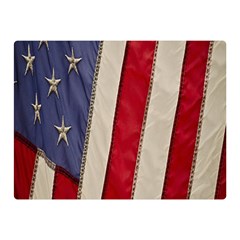 Usa Flag Double Sided Flano Blanket (mini)  by BangZart