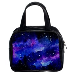 Galaxy Classic Handbags (2 Sides) by Kathrinlegg