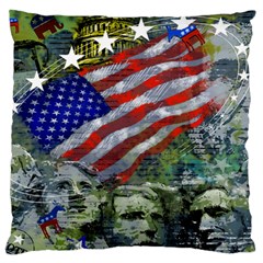 Usa United States Of America Images Independence Day Standard Flano Cushion Case (two Sides) by BangZart