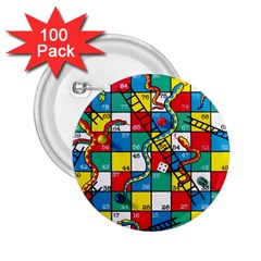Snakes And Ladders 2 25  Buttons (100 Pack)  by BangZart