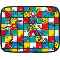 Snakes And Ladders Double Sided Fleece Blanket (mini)  by BangZart