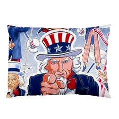 Independence Day United States Of America Pillow Case by BangZart