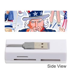 Independence Day United States Of America Memory Card Reader (stick)  by BangZart
