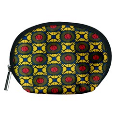 African Textiles Patterns Accessory Pouches (medium)  by Mariart
