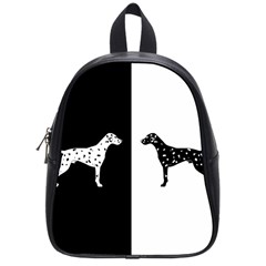 Dalmatian Dog School Bag (small) by Valentinaart