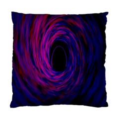 Black Hole Rainbow Blue Purple Standard Cushion Case (one Side) by Mariart