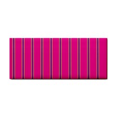 Pink Line Vertical Purple Yellow Fushia Cosmetic Storage Cases by Mariart