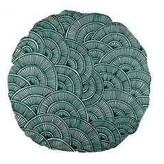 Design Art Wesley Fontes Large 18  Premium Round Cushions by wesleystores