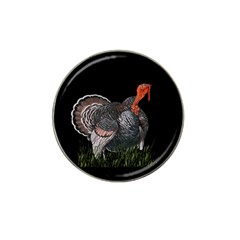 Thanksgiving Turkey Hat Clip Ball Marker by Valentinaart