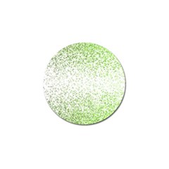 Green Square Background Color Mosaic Golf Ball Marker by Celenk