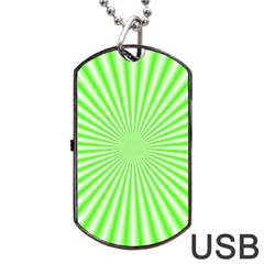 Pattern Dog Tag Usb Flash (one Side) by gasi