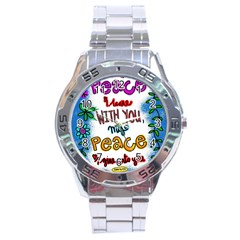 Christian Christianity Religion Stainless Steel Analogue Watch by Celenk