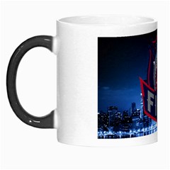 Chicago Fire With Skyline Morph Mug by allthingseveryone