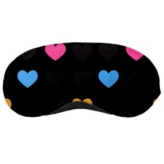 Emo Heart Pattern Sleeping Masks by Bigfootshirtshop
