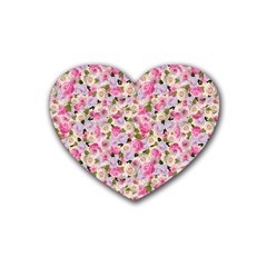 Gardenia Sweet Heart Coaster (4 Pack)  by jumpercat