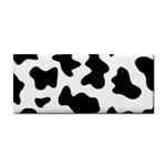 Animal Print Black And White Black Cosmetic Storage Cases Front