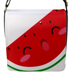 Watermelon Red Network Fruit Juicy Flap Messenger Bag (s) by BangZart