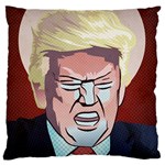 Donald Trump Pop Art President Usa Large Flano Cushion Case (One Side) Front