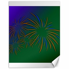Sylvester New Year S Day Year Party Canvas 12  X 16   by BangZart