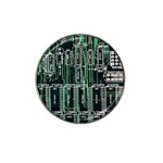 Printed Circuit Board Circuits Hat Clip Ball Marker Front