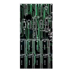 Printed Circuit Board Circuits Shower Curtain 36  X 72  (stall)  by Celenk