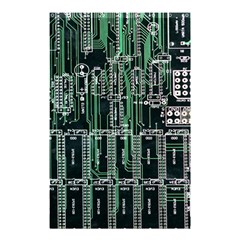 Printed Circuit Board Circuits Shower Curtain 48  X 72  (small)  by Celenk