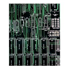 Printed Circuit Board Circuits Shower Curtain 60  X 72  (medium)  by Celenk