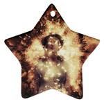 Science Fiction Teleportation Star Ornament (Two Sides) Front