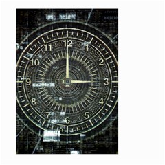 Time Machine Science Fiction Future Large Garden Flag (two Sides) by Celenk