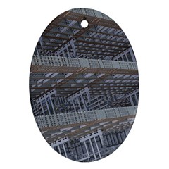 Ducting Construction Industrial Ornament (oval) by Celenk