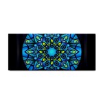 Mandala Blue Abstract Circle Cosmetic Storage Cases Front