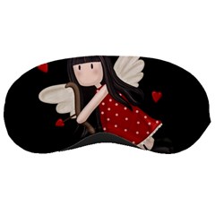 Cupid Girl Sleeping Masks by Valentinaart