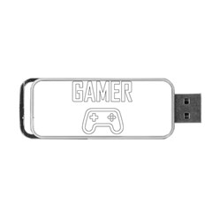 Gamer Portable Usb Flash (one Side) by Valentinaart