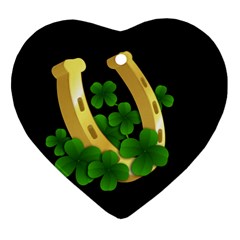  St  Patricks Day  Ornament (heart) by Valentinaart