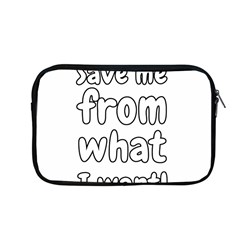 Save Me From What I Want Apple Macbook Pro 13  Zipper Case by Valentinaart