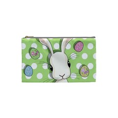 Easter Bunny  Cosmetic Bag (small)  by Valentinaart