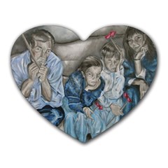 The Nobodies Heart Mousepads by redmaidenart