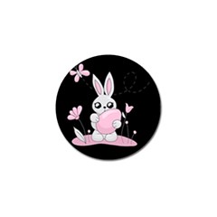 Easter Bunny  Golf Ball Marker (4 Pack) by Valentinaart