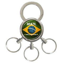 Football World Cup 3-ring Key Chains by Valentinaart