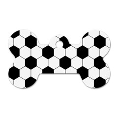 Football Dog Tag Bone (one Side) by Valentinaart