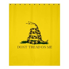 Gadsden Flag Don t Tread On Me Shower Curtain 60  X 72  (medium)  by snek