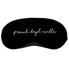 Proud Deplorable Maga Women For Trump With Heart And Handwritten Text Sleeping Masks by snek