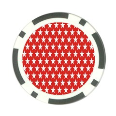 Star Christmas Advent Structure Poker Chip Card Guard by Sapixe