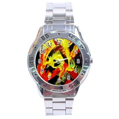 Fish And Bread1/1 Stainless Steel Analogue Watch by bestdesignintheworld