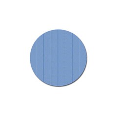 Mod Twist Stripes Blue And White Golf Ball Marker by BrightVibesDesign