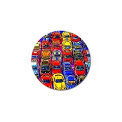 Colorful Toy Racing Cars Golf Ball Marker (4 Pack) by FunnyCow